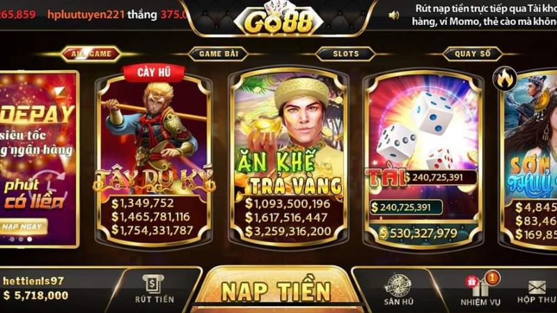 Cổng game đạt chuẩn K89bet này cung cấp rất nhiều trò chơi đa dạng - K89bet